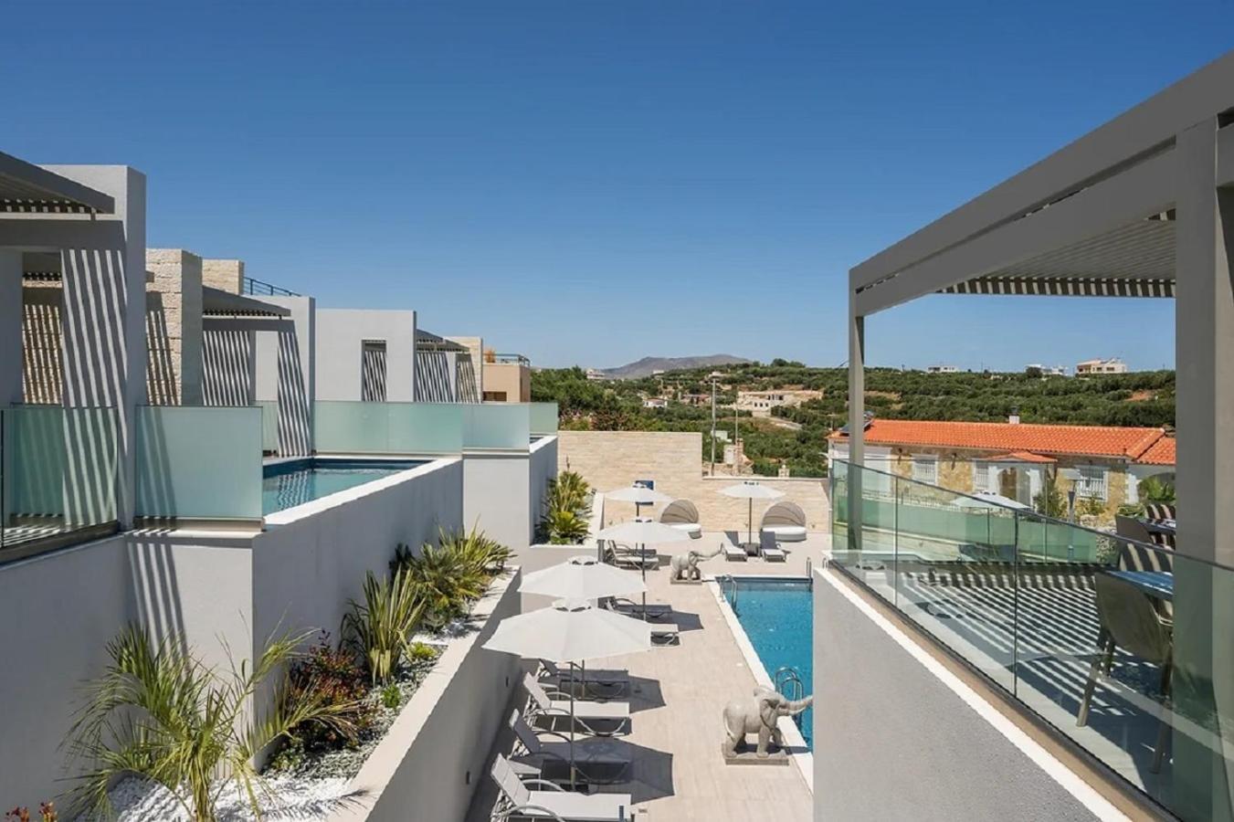 Blue Elephant Boutique Hotel & Spa - Adults Only Almirída Ngoại thất bức ảnh